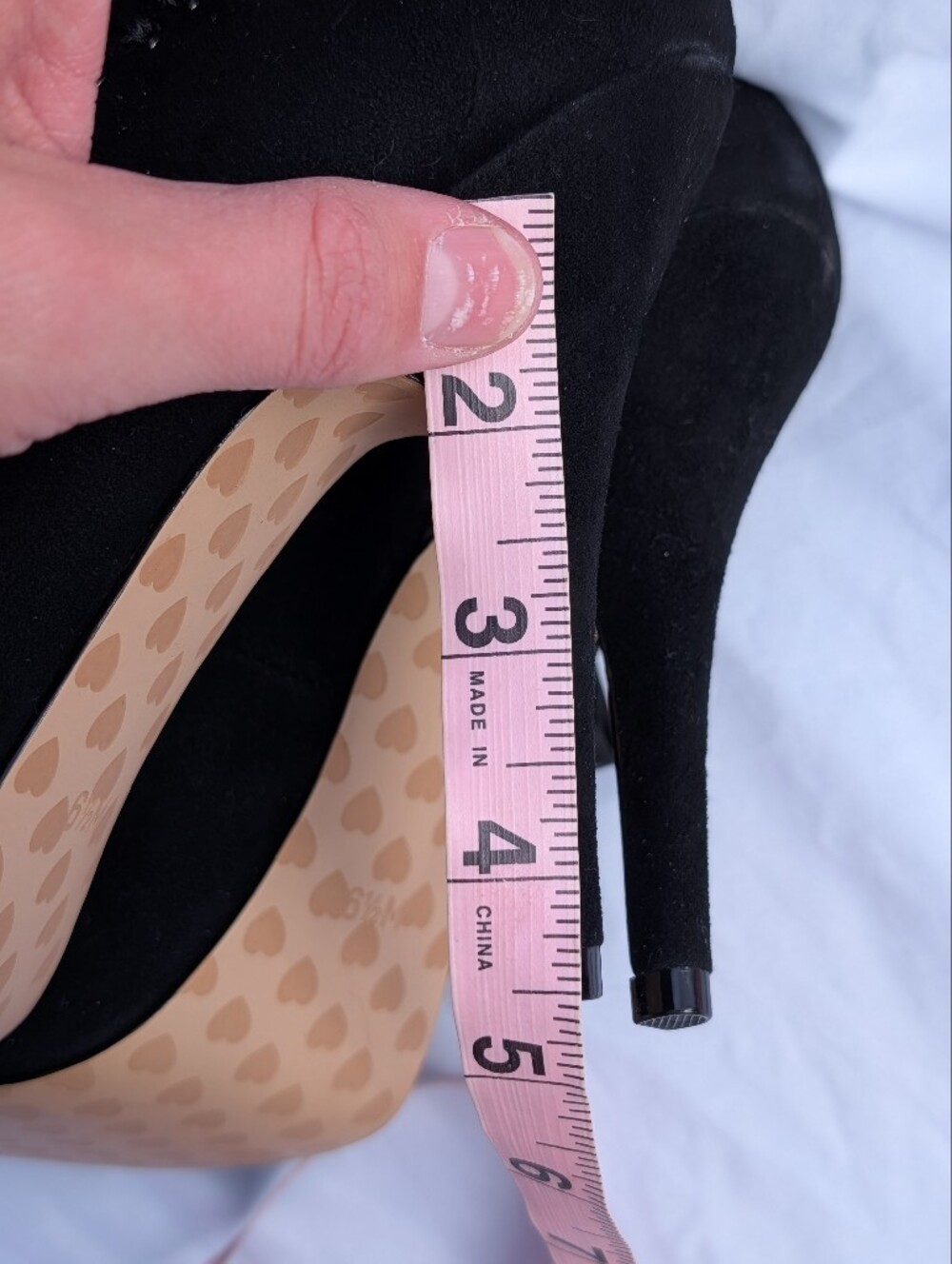 Vintage Betsey Johnson Calandra Black Bow Tie Heels - Picture 12 of 12
